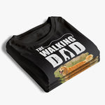 Custom Name Walking Dad Dog Gifts for Men - Personalized Apparel