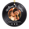 Custom Photo You Are My Best Adventure - Couple Personalized Custom Ornament - Ceramic Round Shaped - Christmas Gift For Husband Wife, Anniversary