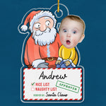 Custom Photo Christmas Gifts for Kids - Personalized Ornament