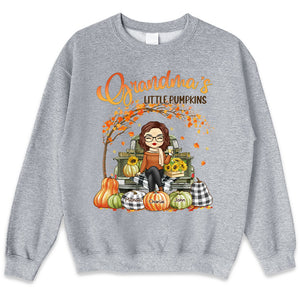 Grandma Knows Everything - Family Personalized Custom Unisex T-shirt, Hoodie, Sweatshirt - Autumn Fall Gift For Grandma
