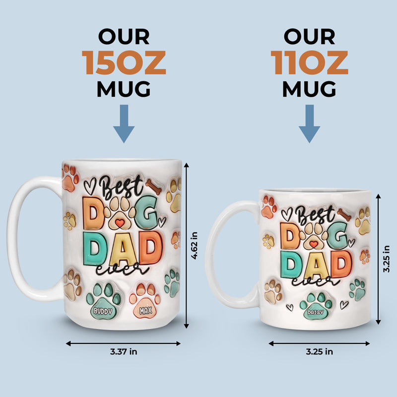 Cat Mom Eat Drink And Be Merry - Dog & Cat Personalized Custom 3D Inflated Effect Printed Mug - Christmas Gift For Pet Owners, Pet Lovers