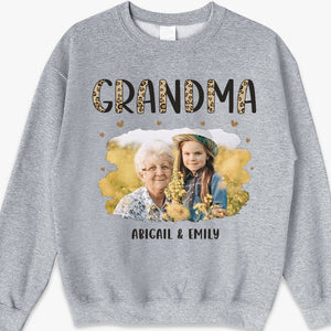 Custom Photo Super Grandma Just Ask - Family Personalized Custom Unisex T-shirt, Hoodie, Sweatshirt - Birthday Gift For Mom, Grandma