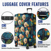 Custom Photo Pets Are Loyal Companions For Life - Dog & Cat Personalized Custom Luggage Cover - Holiday Vacation Gift,  Gift For Adventure Travel Lovers, Pet Owners, Pet Lovers