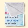 You Are Loved Little One - Family Personalized Custom Blanket - Baby Shower Gift, Christmas Gift For First Mom