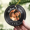 Custom Photo You Are My Best Adventure - Couple Personalized Custom Ornament - Ceramic Round Shaped - Christmas Gift For Husband Wife, Anniversary