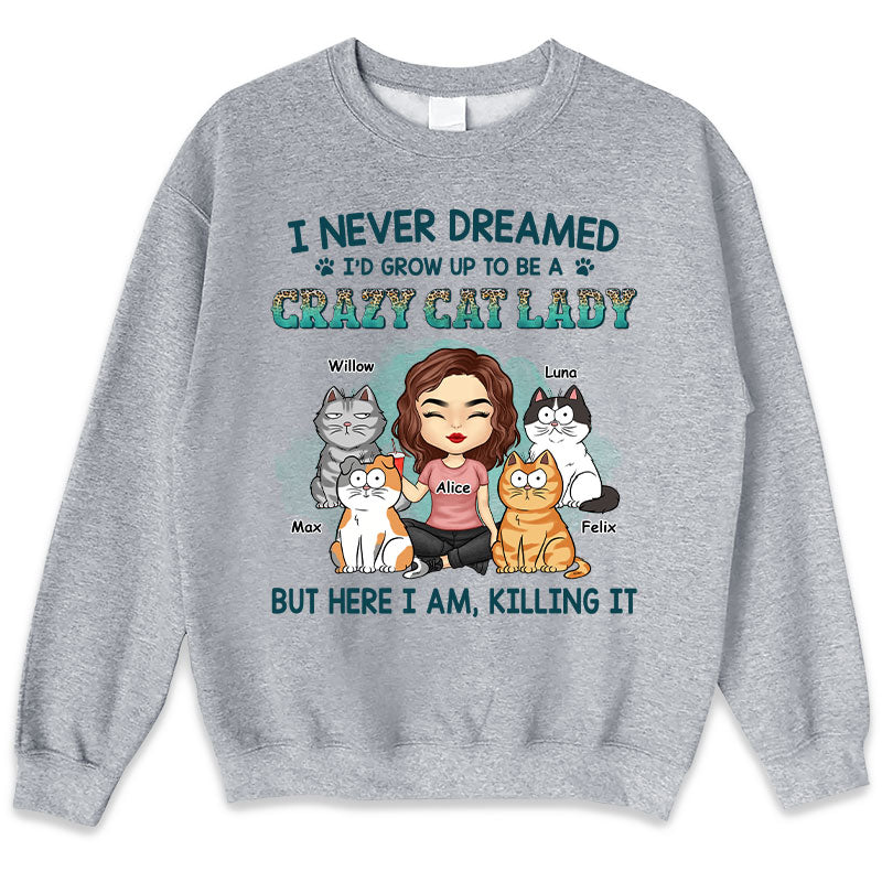 Cat best sale lady hoodie