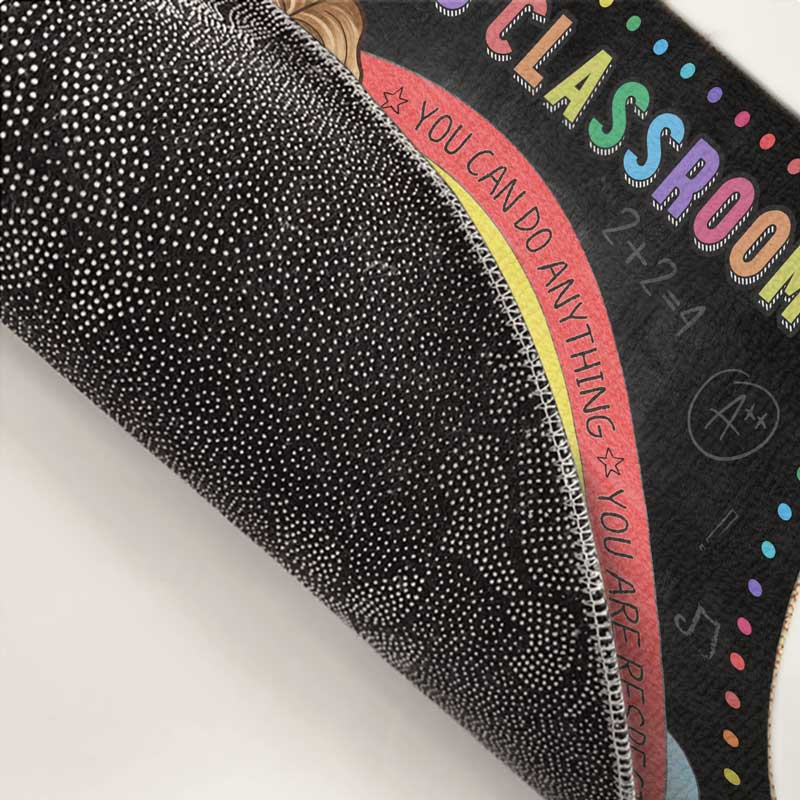 You Can Do Anything - Teacher Personalized Custom Home Decor Decorative Mat - House Warming Gift For Teacher, Back To School