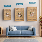Custom Photo 12 Reasons I Love You Couple Gifts - Personalized Canvas