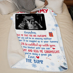 Custom Photo You Will Be An Amazing Mother - Family Personalized Custom Baby Blanket - Baby Shower Gift, First Christmas Gift, Christmas Gift For First Mom