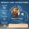 Custom Photo I Love You With All My Heart - Couple Personalized Custom Heart Shaped 3D LED Light - Gift For Husband Wife, Anniversary