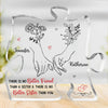 There Is No Better Friend - Bestie Personalized Custom Puzzle Shaped Acrylic Plaque - Gift For Best Friends, BFF, Sisters