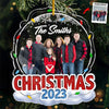 Custom Photo My Greatest Treasure - Family Personalized Custom Ornament - Acrylic Custom Shaped - Christmas Gift For Family Members