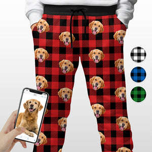 Custom Photo The Greatest Dog In The World - Dog & Cat Personalized Custom Unisex Sweatpants - Christmas Gift For Pet Owners, Pet Lovers