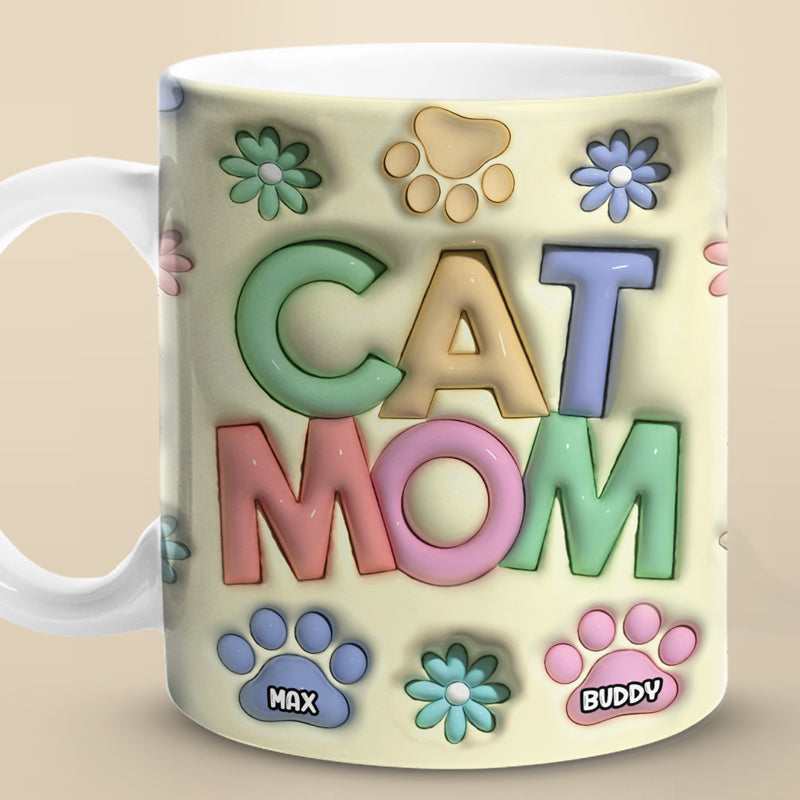 Fur Mama Coffee Mug, Cat or Dog Owner Coffee Mug or Coffee Cup