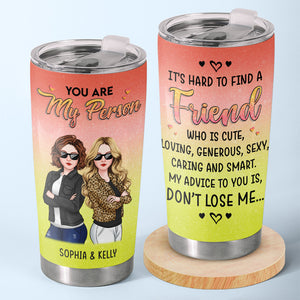 Making It Together - Bestie Personalized Custom Tumbler - Gift For Best Friends, BFF, Sisters
