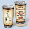 Thank You For Being Our First Hero - Family Personalized Custom Tumbler - Father's Day, Birthday Gift For Dad