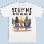 Custom Name Dog Lover Couple Gifts - Personalized Apparel
