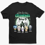 This Spooky Grandma Belongs To - Family Personalized Custom Unisex T-shirt, Hoodie, Sweatshirt - Halloween Gift, Gift For Grandma