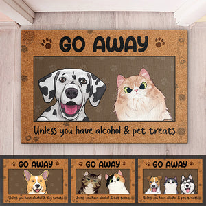 Every Step You Take I'll Be Watching You - Dog & Cat Personalized Custom Decorative Mat - Gift For Pet Owners, Pet Lovers