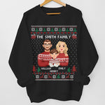 Custom Name Christmas Family Gifts - Personalized Apparel