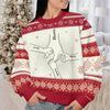 There Is No Greater Gift Than Family - Family Personalized Custom Ugly Sweatshirt - Unisex Wool Jumper - Christmas Gift For Family Members