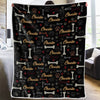 Too Cute To Be Grounded - Dog Personalized Custom Blanket - Gift For Pet Owners, Pet Lovers