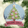 The Best Gift Around A Christmas Tree Is Family - Family Personalized Custom Ornament - Wood Custom Shaped - Christmas Gift For Family Members