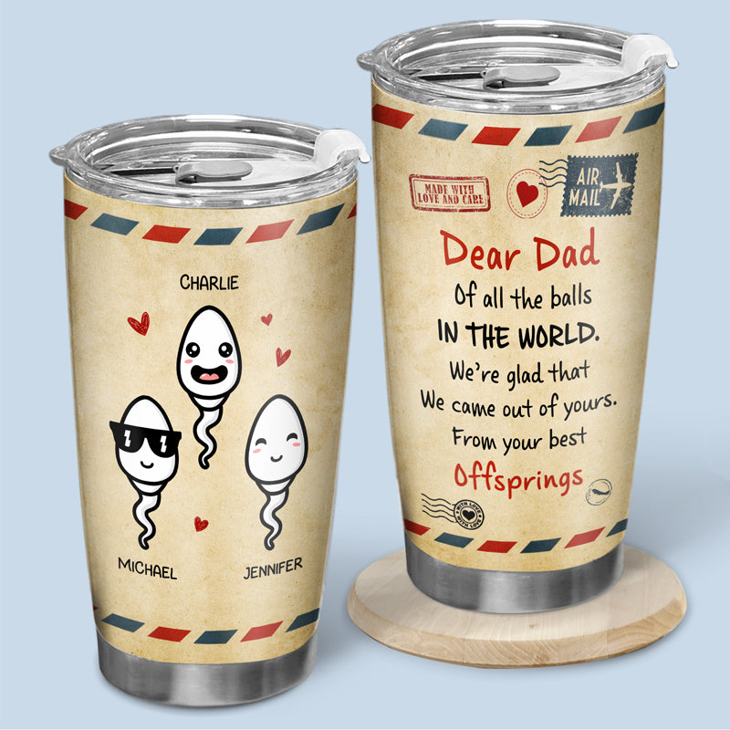 From Your Best Kids - Family Personalized Custom Tumbler