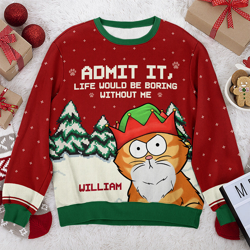 Meowy on sale catmas sweater