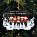 Custom Name Coworker Christmas Gifts for Friends - Personalized Ornament