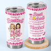 Come On Besties Let's Go Party - Bestie Personalized Custom Tumbler - Christmas Gift For Best Friends, BFF, Sisters
