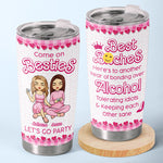 Custom Name Bestie Party Gifts for Women - Personalized Tumbler