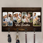 Custom Photo Family Home Decor - Personalized Key Holder