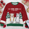 Best Dog Mom Ever - Dog Personalized Custom Ugly Sweatshirt - Unisex Wool Jumper - Christmas Gift For Pet Owners, Pet Lovers