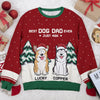 Best Dog Mom Ever - Dog Personalized Custom Ugly Sweatshirt - Unisex Wool Jumper - Christmas Gift For Pet Owners, Pet Lovers