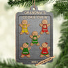 My Perfect Cookie Crew - Family Personalized Custom Ornament - Wood Custom Shaped - Christmas Gift For Family Members