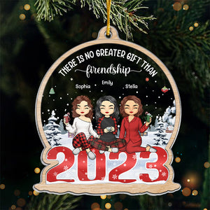 The Greatest Gift Our Parents Gave Us - Family Personalized Custom Ornament - Acrylic Custom Shaped - Christmas Gift For Family Members