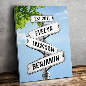 My Family Is My Everything - Family Personalized Custom Vertical Canvas - Gift For Family Members