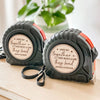 Together They Built A Life They Loved - Couple Personalized Custom Tape Measure - Gift For Husband Wife, Anniversary