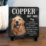 Custom Pet Photo Memorial Dog Gifts - Personalized Memorial Stone
