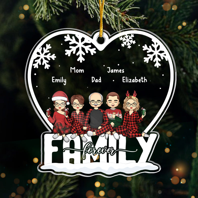 Family Ornament Acrylic