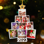 Custom Photo Christmas Family Keepsake - Personalized Ornament