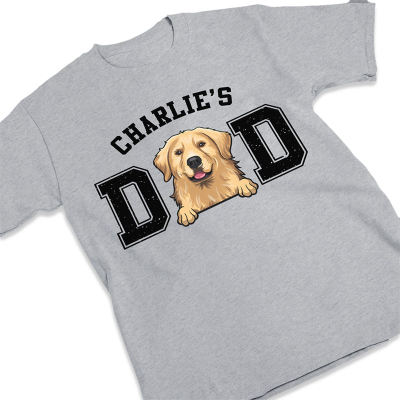 Best Dog Dad Ever - Personalized Unisex T-Shirt, Hoodie, Sweatshirt