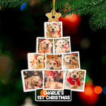 Custom Pet Photo Christmas Gifts for Dog Lovers - Personalized Ornament