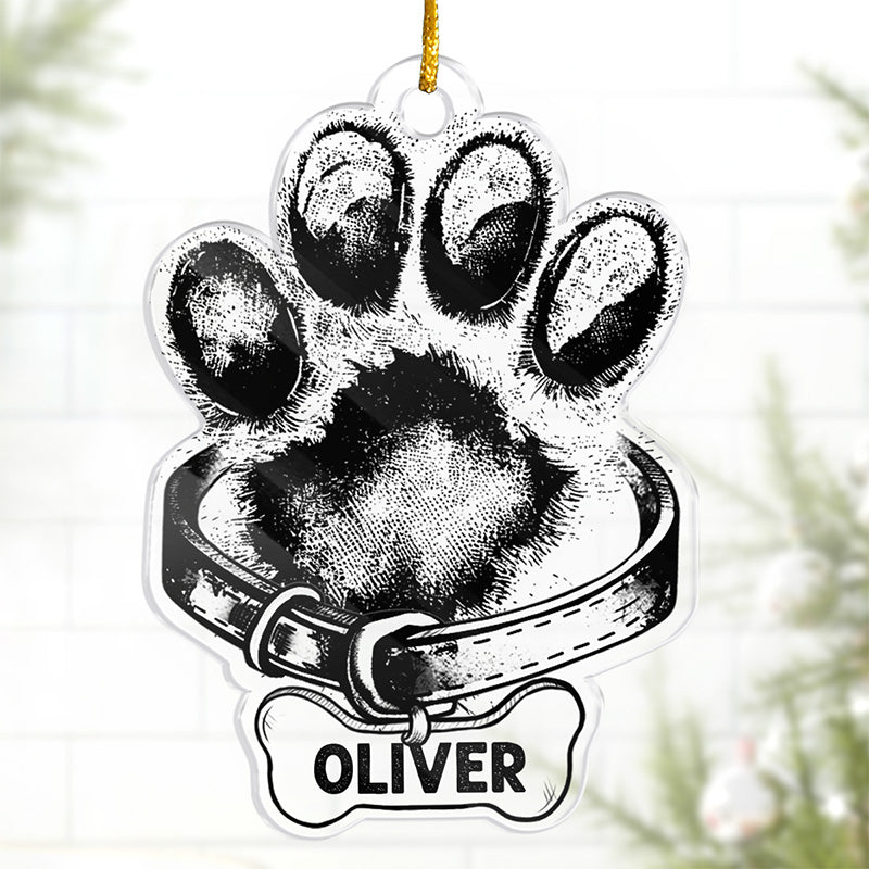 A True Friend Gone But The Memories Will Live On - Memorial Personalized Custom Ornament - Acrylic Custom Shaped - Christmas Gift, Sympathy Gift For Pet Owners, Pet Lovers
