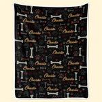 Too Cute To Be Grounded - Dog Personalized Custom Blanket - Gift For Pet Owners, Pet Lovers