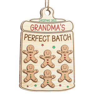 We Are Your Perfect Batch - Family Personalized Custom Ornament - Wood Custom Shaped - Christmas Gift For Family Members