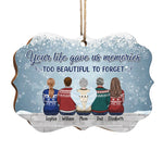 Too Beautiful To Forget - Family Personalized Custom Ornament - Wood Benelux Shaped - Christmas Gift For Family Members