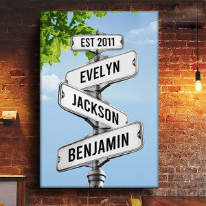 My Family Is My Everything - Family Personalized Custom Vertical Canvas - Gift For Family Members