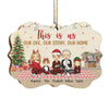 This Is Us - Family Personalized Custom Ornament - Wood Benelux Shaped - Christmas Gift For Family Members